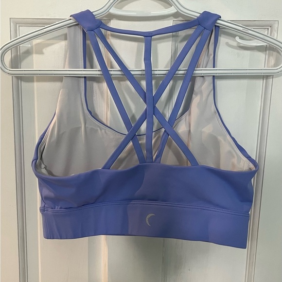 Blue Strappy Sports Bra (with the cups) - Picture 2 of 3